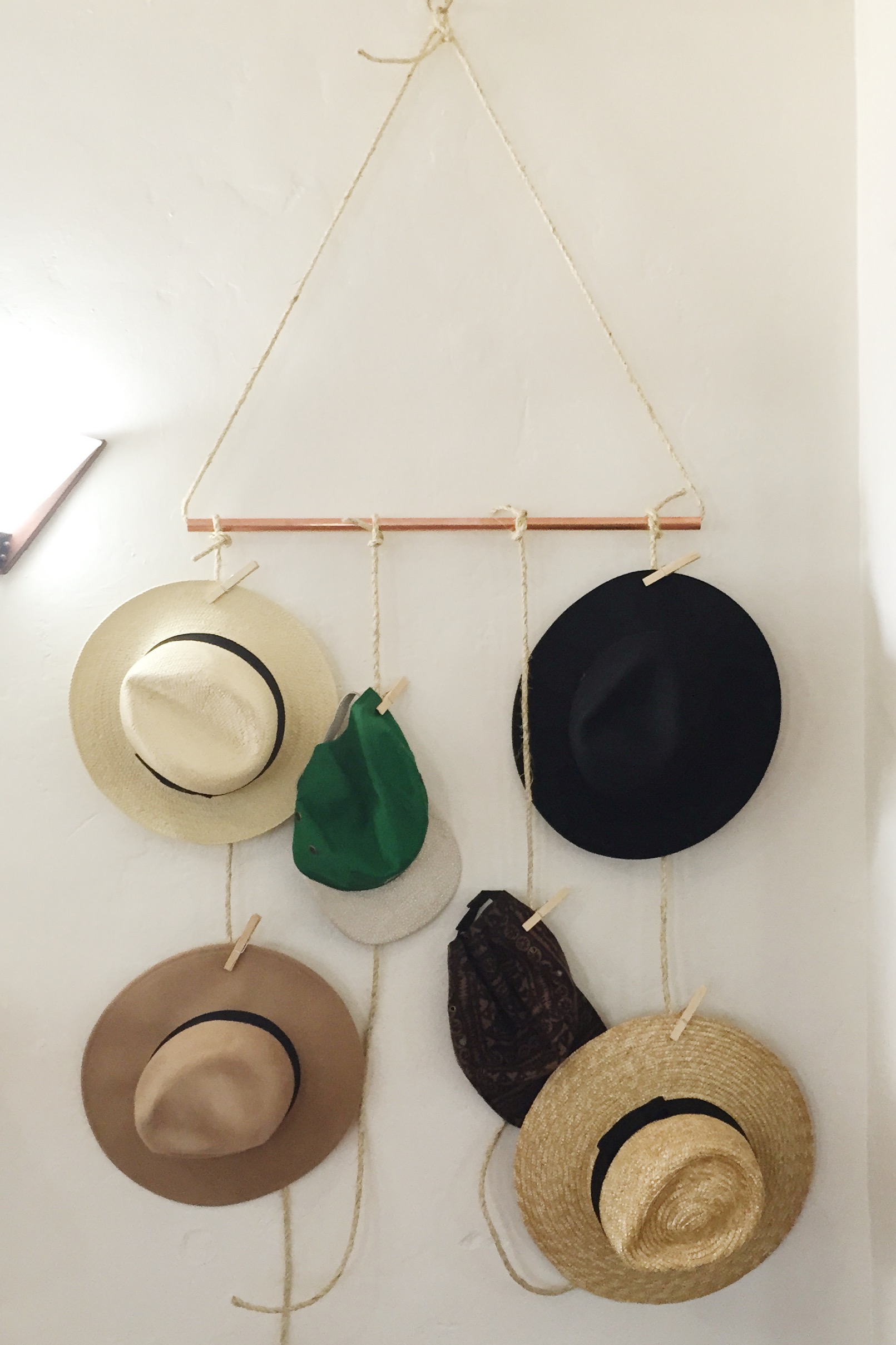 Pinterest hat rack hot sale