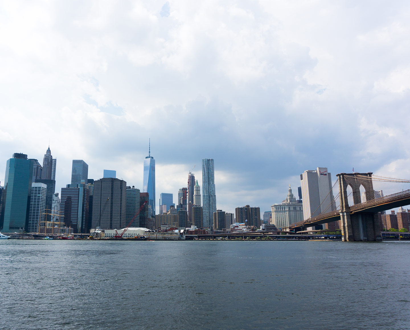 bridge and city