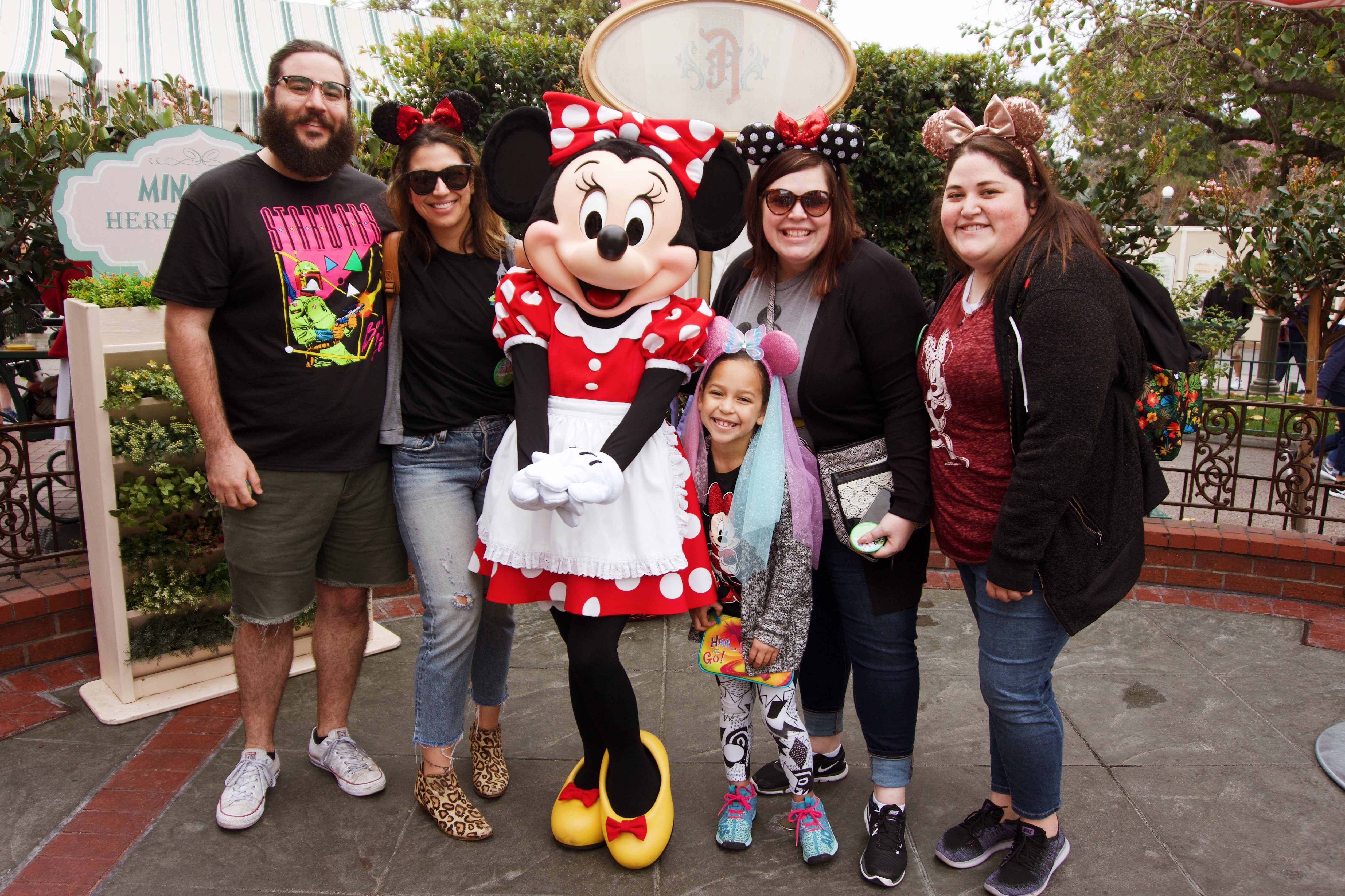 us and Minnie