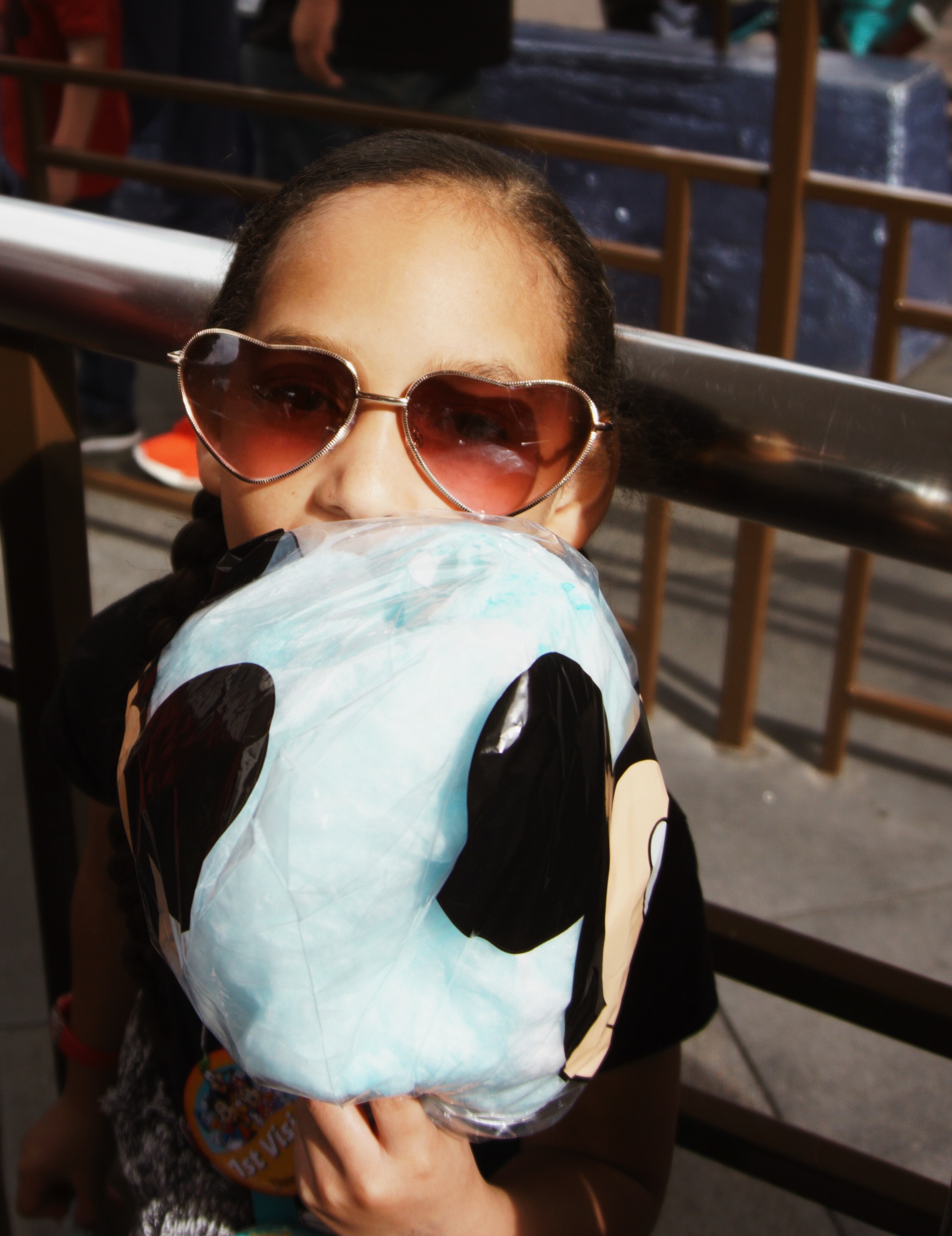 sunglasses and cotton candy